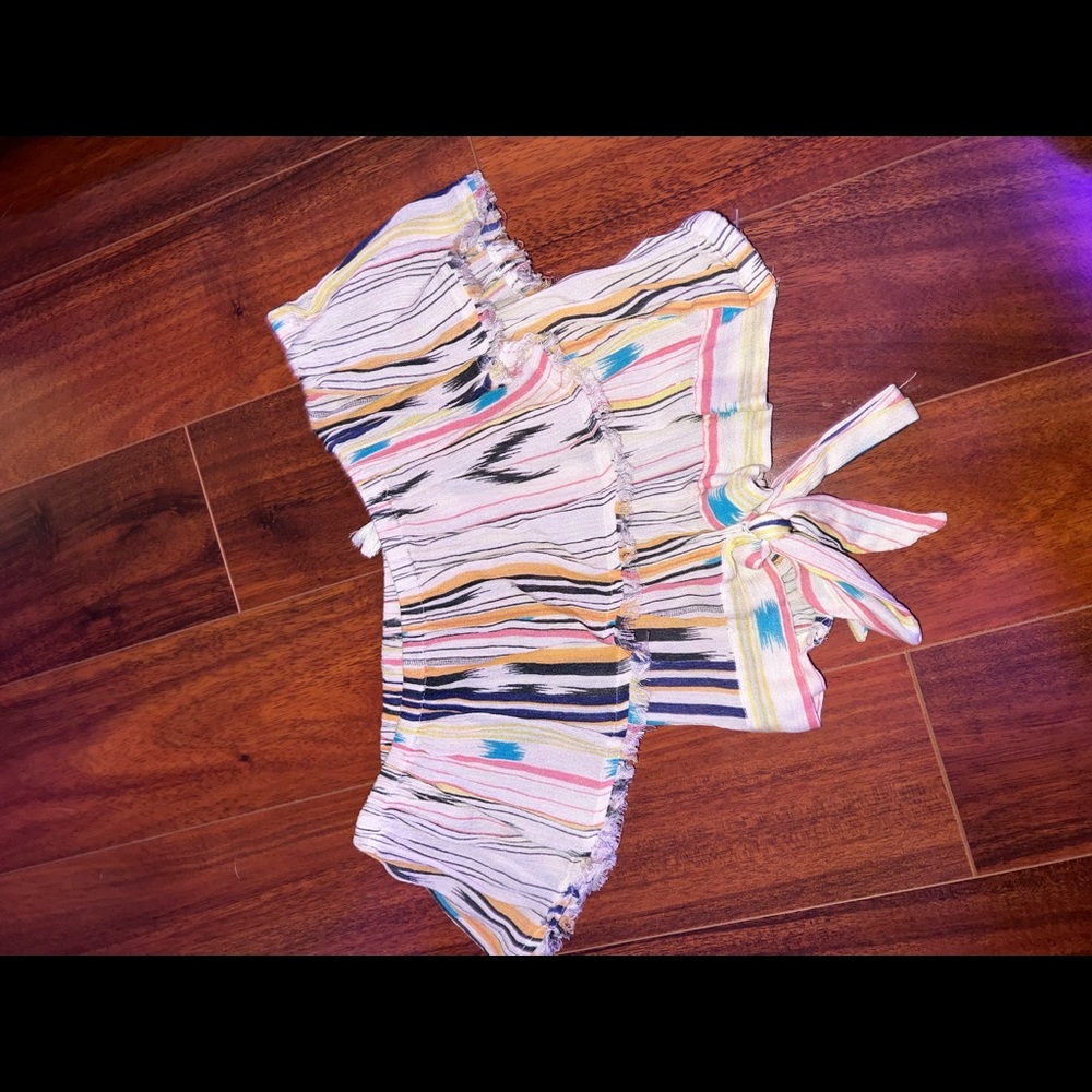 Multicolor crop top